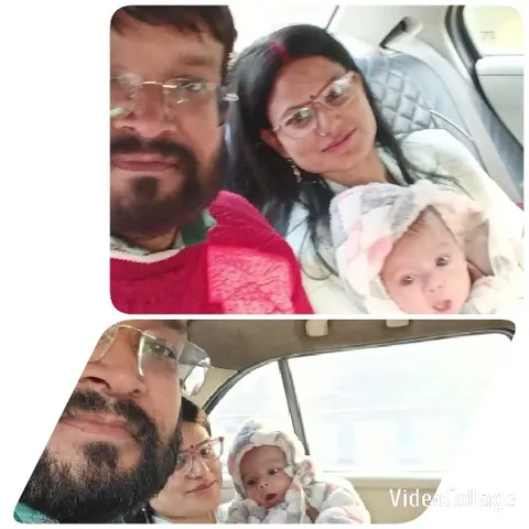 Family Outing in a Vehicle