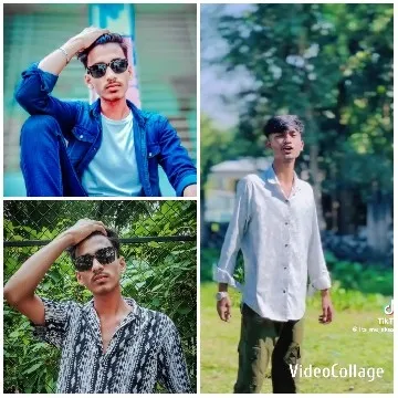 Person Posing in Various Outfits