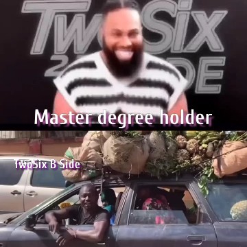 Smiling Man and Overloaded Car
