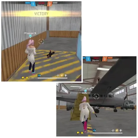 Victory in Video Game Hangar