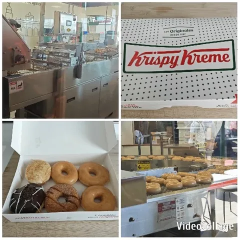 Inside a Krispy Kreme Store