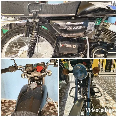 Parts of a Motorcycle on Display