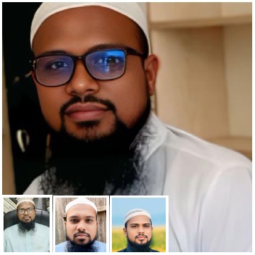 Men in Glasses and Traditional Attire