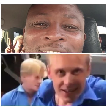 Smiling Friends in a Vehicle