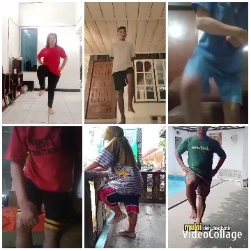 Fitness Poses in Various Locations