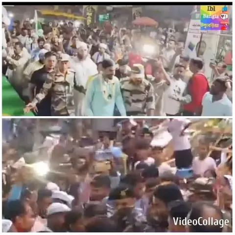 Crowd Gathering at Public Event