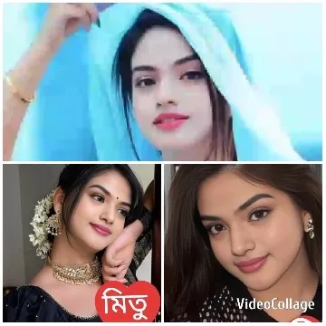 Woman in Various Traditional Outfits