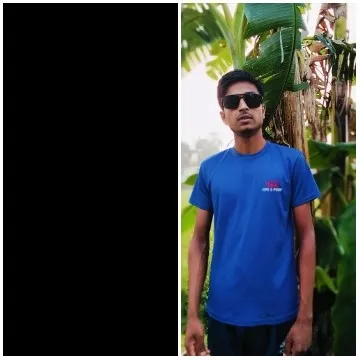 Young Man with Banana Tree