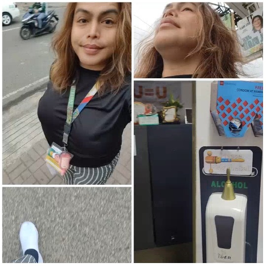 Selfie and Alcohol Dispenser