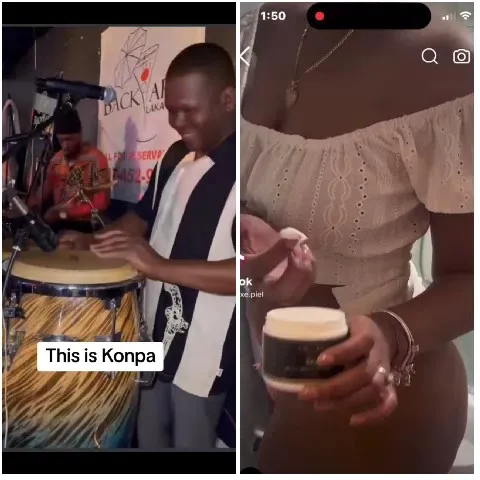 Drummer and Cream Jar Focus