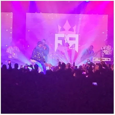 Performers On Stage With Audience