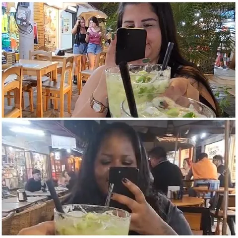 Taking Photos at a Restaurant