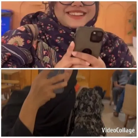 Smiling with Smartphone and Device