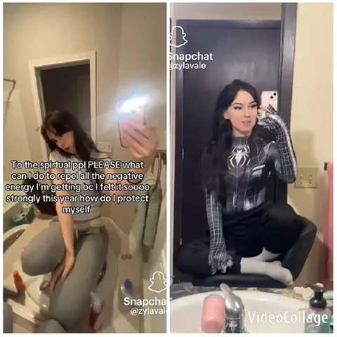 Selfie Moments in Different Bathrooms