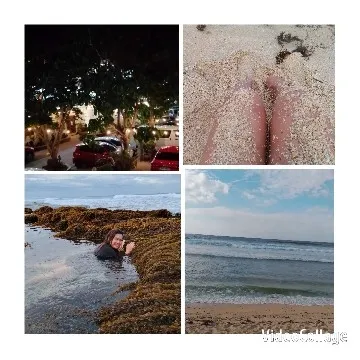 Nighttime Beach and Ocean Scenes