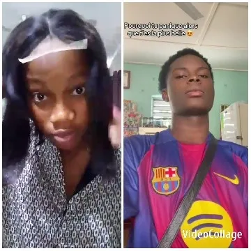 Long Hair Person and Football Jersey