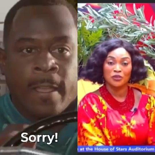 Sorry Text and Vibrant Outfits