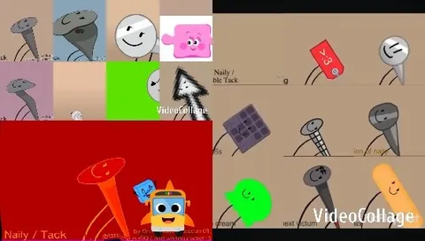 Cartoon Characters with Faces