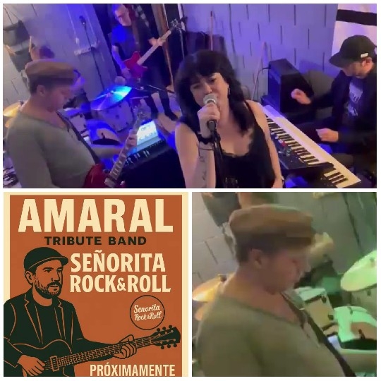 Live Band Performance and Tribute Poster