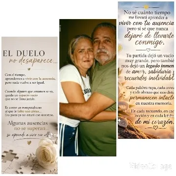 Older Couple Embracing in Remembrance