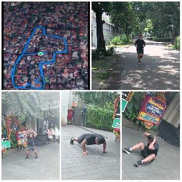 Running Path Exercise Routine