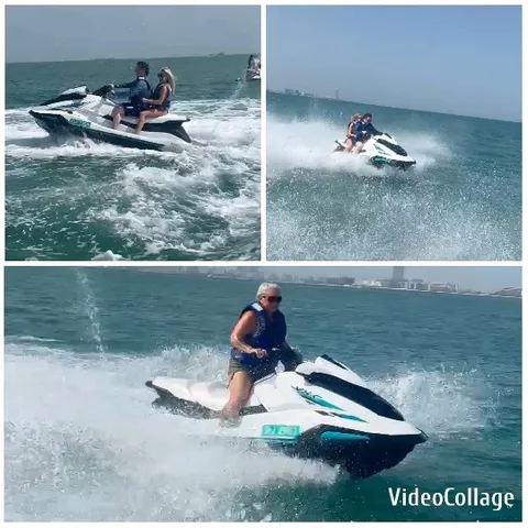 Jet Skiing on Open Water