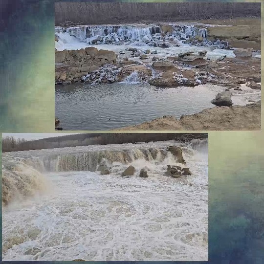 Serene Waterfalls in Nature