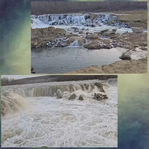 Serene Waterfalls in Nature