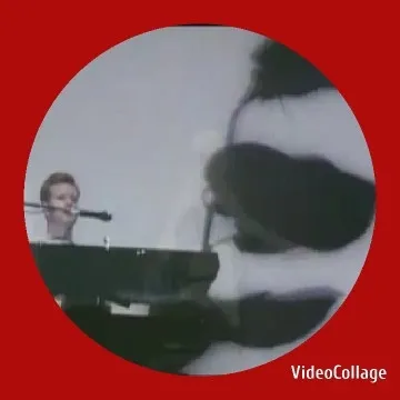 Performer Playing Keyboard on Stage