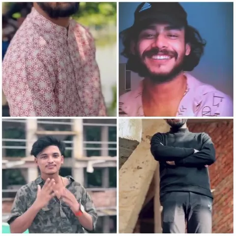 Four Individuals in Different Settings