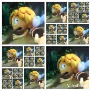 Animated Bee Character in Nature