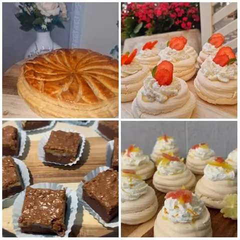 Four Types of Delicious Desserts