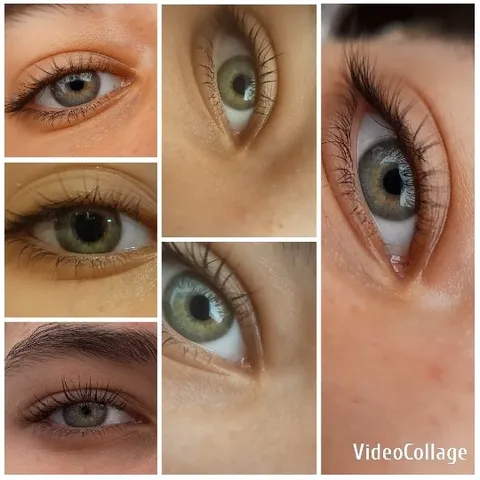 Close-Ups of Eye Makeup