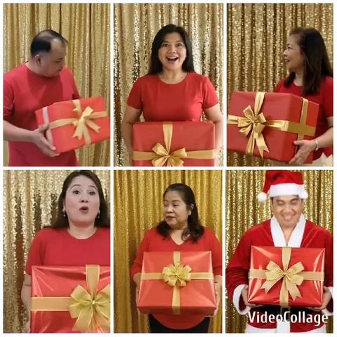 Gift Boxes in Festive Celebration