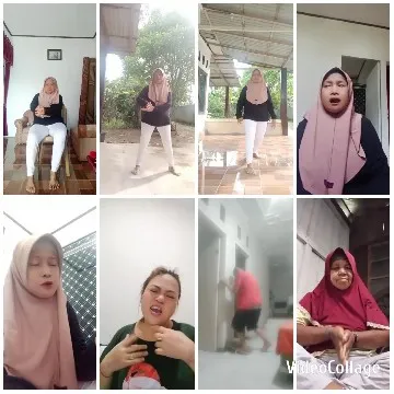 People Posing and Interacting Indoors