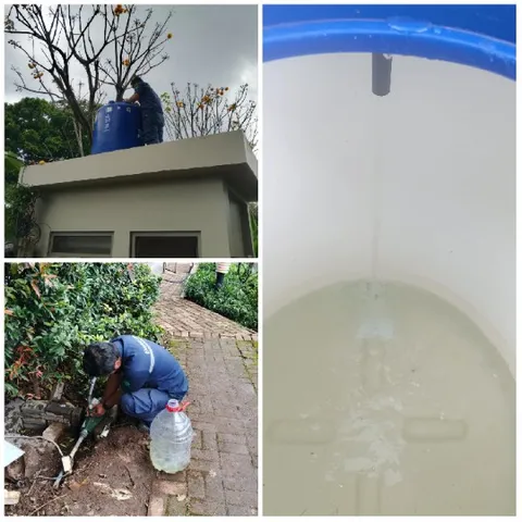 Water Collection System Setup