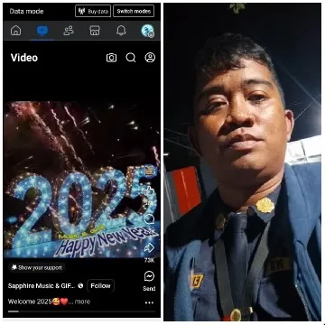 New Year Celebration Outdoors