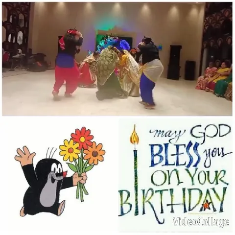 Colorful Costumes and Cartoon Character