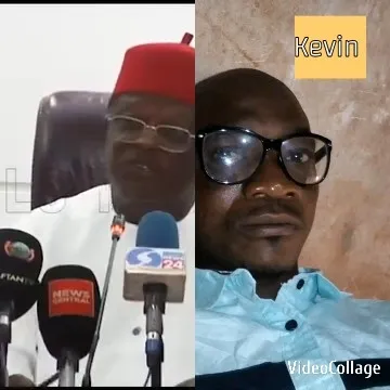 Man in Red Hat Speaking