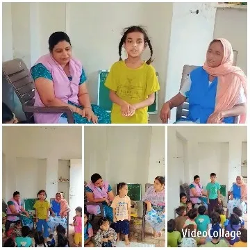 Gathering of Women and Children