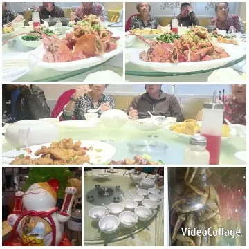 Dining Scene with Friends