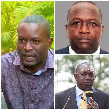 Three Men in Different Settings