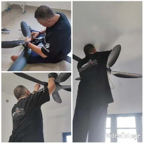 Installing a Ceiling Fan Indoors