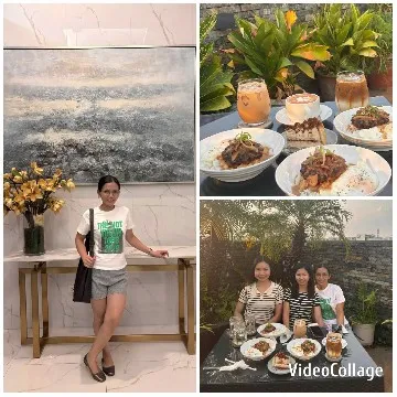 Woman and Food Arrangements