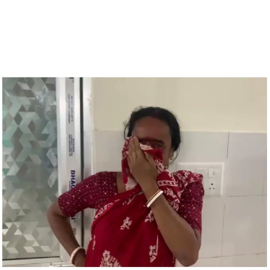 Woman in Traditional Outfit Indoors