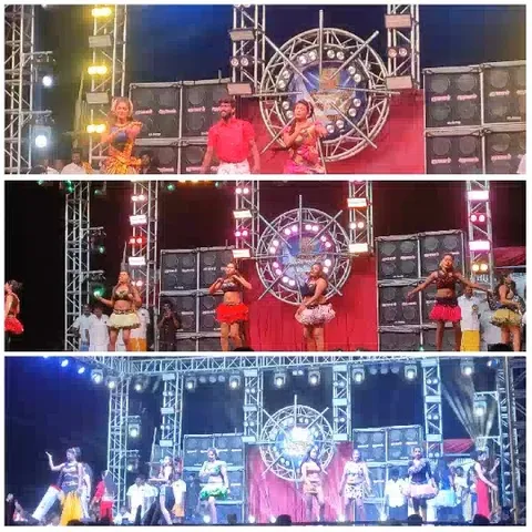 Colorful Stage Performance