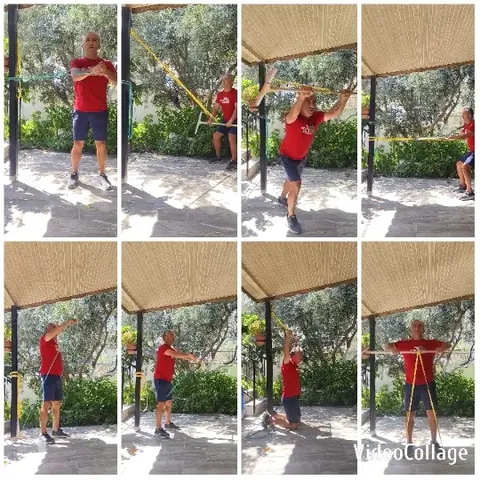 Outdoor Suspension Strap Workout