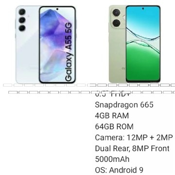 Comparison of Two Smartphone Models