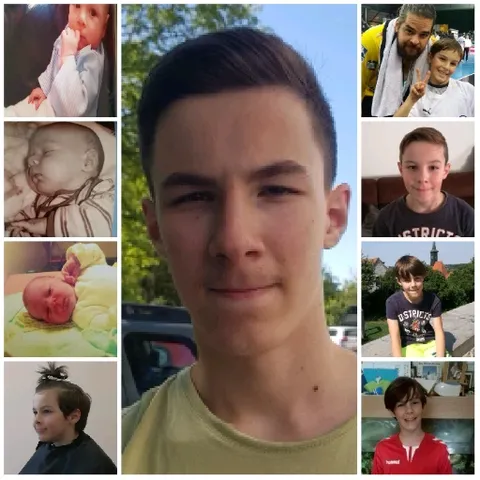 Young Boy's Life Stages