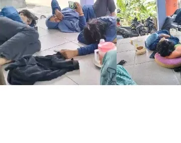 People Resting in Casual Environment